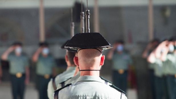 Acto en la Dirección General de la Guardia Civil