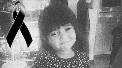 Una bala perdida acabó con la vida de la pequeña cuando unos sicarios dispararon contra un hombre.