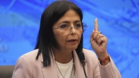 La presidenta encargada de Venezuela, Delcy Rodríguez