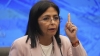 La presidenta encargada de Venezuela, Delcy Rodríguez