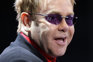El cantante Elton John.
