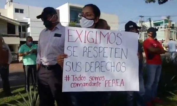 Policías de Jalisco detenidos por protestas “sólo siguieron órdenes”, acusan familiares