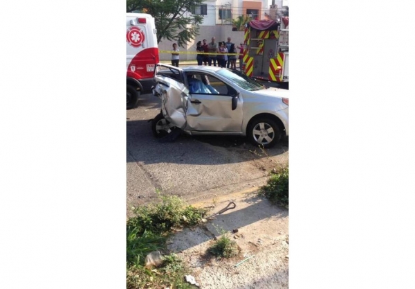 Una pareja murió a consecuencia del impacto: 