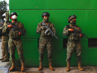 Operativo en conjunto entre la Secretaria de Marina y la Secretaria de Seguridad Ciudadana de la Ciudad México.