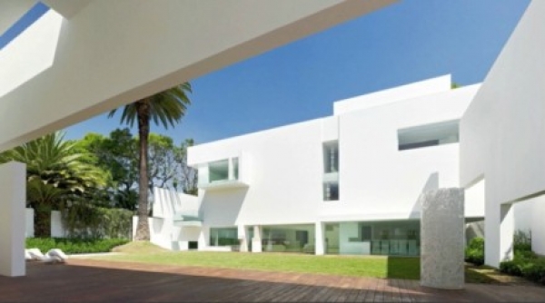 La &#039;Casa Blanca&#039; de la pareja presidencial. 