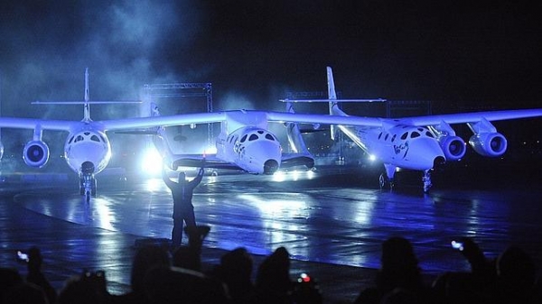 La nave de Virgin Galactic «SpaceShipTwo»