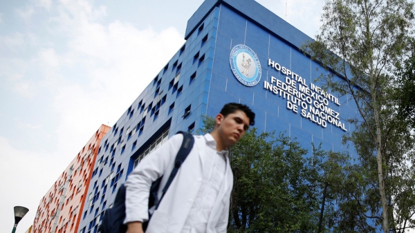 Imagen del hospital infantil Federico Gómez, en Ciudad de México, el 24 de mayo de 2019.