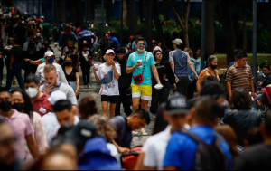 En las últimas cinco semanas, la mayor parte de los casos están presentes en los grupos de 18 a 29 años.