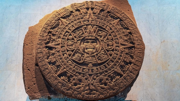 Piedra del Sol mexica.