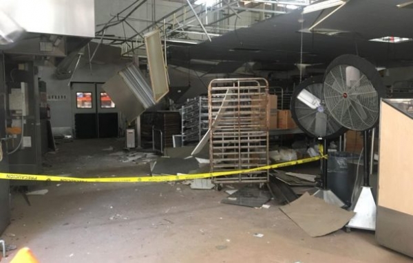 Se registra incendio en panadería de supermercado en Zapopan