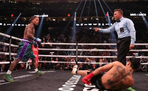 Gervonta Davis noqueó a Ryan García.