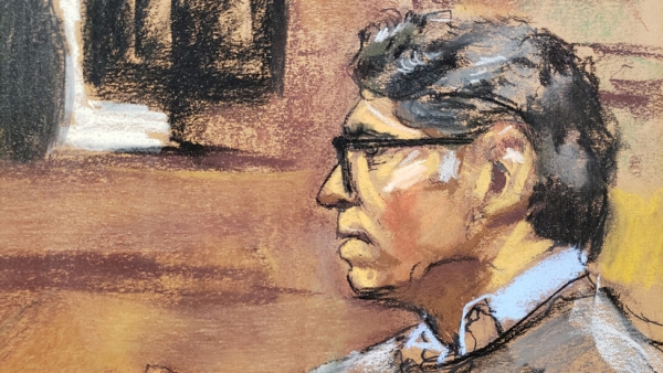 Keith Raniere durante una audiencia en Nueva York, EE.UU., el 7 de mayo de 2018
