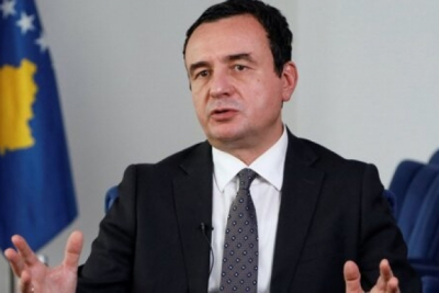 El primer ministro kosovar, Albin Kurti, ha acusado a Rusia de querer atizar las tensiones en los Balcanes