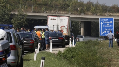 Es el segundo camión hallado con personas trasladadas en condiciones infrahumanas por rutas de Austria