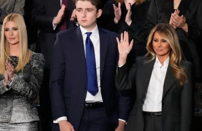 El hijo de Trump: Barron Trump no sería elegible para el servicio militar por criterios médicos
