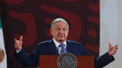 Andrés Manuel López Obrador, presidente de México.