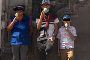 Integrantes de una familia en imagen de archivo.