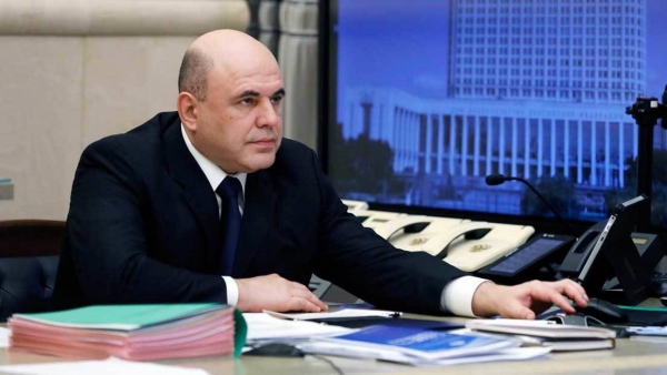El primer ministro ruso, Mijaíl Mishustin.