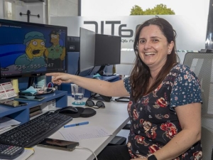 Una empresa murciana recibe llamadas porque su número aparece en Los Simpson.