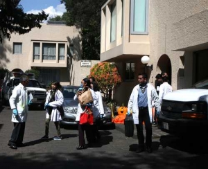 Peritos recabaron pruebas para esclarecer el múltiple homicidio ocurrido en la colonia Jardines del Pedregal