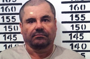 El Chapo Guzmán, en su ingreso al penal del Altiplano