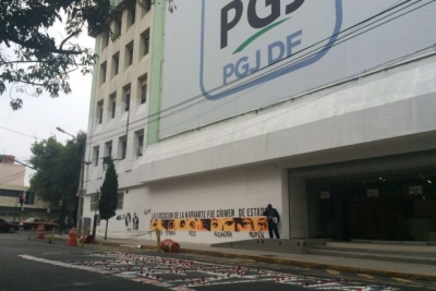 Edificio de la la Procuraduría de Justicia capitalina.