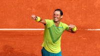 Rafael Nadal gana la final del Abierto de Francia, en París, el 5 de junio de 2022.