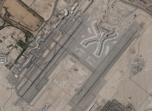 El Aeropuerto Internacional de Abu Dhabi el 8 de diciembre de 2021.