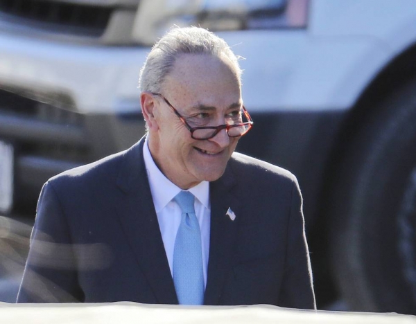 El líder de los demócratas en el Senado, Chuck Schumer. 