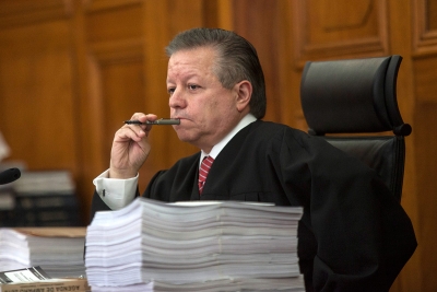 El ministro presidente Arturo Zaldívar.