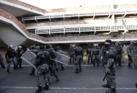 Elementos de la Fuerza Única Jalisco acudieron a la zona de San Juan de Dios.