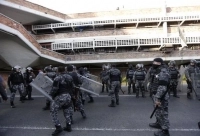 Elementos de la Fuerza Única Jalisco acudieron a la zona de San Juan de Dios.