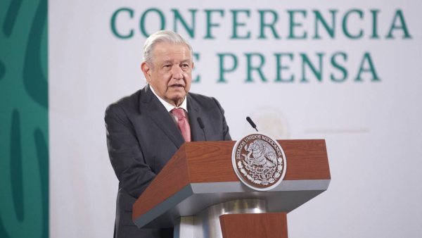 López Obrador da positivo a covid-19 por segunda vez y dice que &quot;los síntomas son leves&quot;