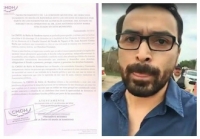 Transmitía en vivo y lo golpean agentes de la Fiscalía de Nayarit