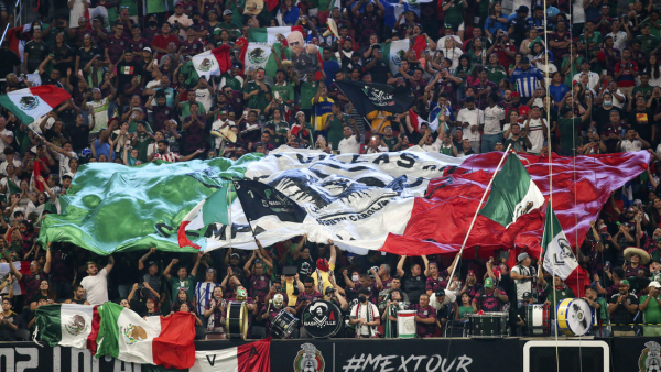 Partido de fútbol entre la selección de Honduras y México, en el estadio Mercedes-Benz de Atlanta 