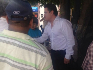 El gobernador Aristóteles Sandoval estuvo en El Grullo donde sostuvo una reunión con el fiscal Nájera y alcaldes de la región.