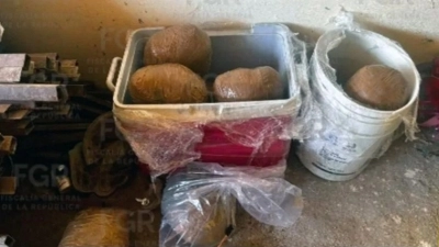 La FGR asegura droga, armamentos y explosivos en Encarnación de Díaz