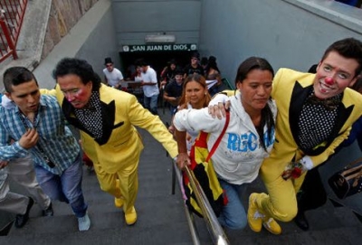 El payaso Lagrimita logró recolectar 26 mil firmas para su registro ciudadano.