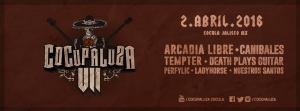 2 de abril: Banda de Rock tapatía "Canibales" en el Cocupaluza de Cocula (VIDEO)
