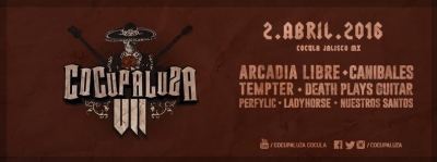 2 de abril: Banda de Rock tapatía &quot;Canibales&quot; en el Cocupaluza de Cocula (VIDEO)