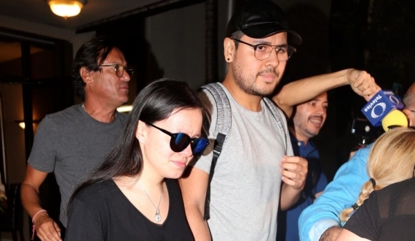 Sara Sosa y su esposo Yimmy