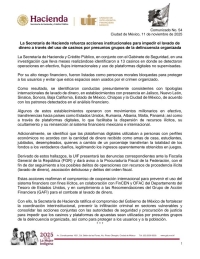 SHCP bloquea trece casinos por presunto lavado de dinero