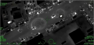 Los participantes del evento clandestino hacían distintas pruebas con sus autos