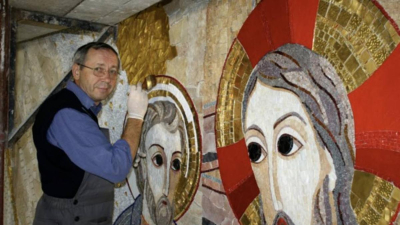 El artista católico Marko Rupnik, acusado de abusar de monjas.