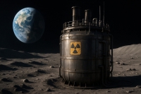 La NASA planea colocar un reactor nuclear de 100 kilovatios en la Luna a finales de 2029.