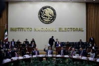 Sesión ordinaria en el Instituto Nacional Electoral del pasado 18 de agosto.