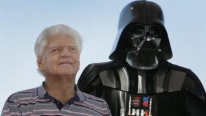 El actor británico David Prowse interpretó el papel de Darth Vader en la saga original de «La Guerra de las Galaxias»