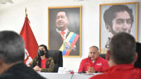 Diosdado Cabello, primer vicepresidente del Partido Socialista Unido de Venezuela (PSUV)
