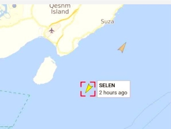 La Guardia Revolucionaria impidió el paso del barco "Celine" por el estrecho de Ormuz porque no tenía permiso para transitar