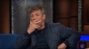 Sean Penn, durante su entrevista con Stephen Colbert